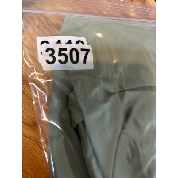 LL Bean Mens Outdoor Button Shirt XXL Green Nylon Utility Hiking Fishing Travel - Picture 11 of 11